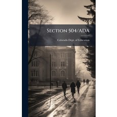 (영문도서)Section 504/ADA Hardcover, Hutson Street Press, English, 9781025150505