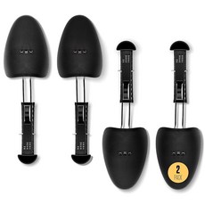 RESHOEVN8R 남성용 신발 나무 조절 가능한 트레스 스니커즈 사이즈 7 12 청소 모양 주름 방지 스트레처 셰이퍼 블랙. 223730