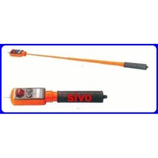 HASEGAWA 高壓檢電器 HSS-25B1 非接觸/接觸兩用 驗電筆 伸縮型高低壓用 音響發光, 1個