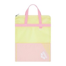 백화점 정품 아레나 vs 수영가방 메쉬 손가방 A5AC1AB06PNK, PINK