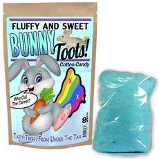 기어스 아웃 버니 투츠 솜사탕 - 재미있는 솜사탕 - 재미있 Bunny Toots Cotton Candy - Fun Cotton Candy - Funny Easter Basket, Carrot, 1개