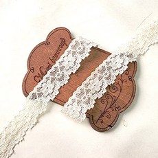 라셀레이스 스판 폭 1.8cm 밝은베이지, 1개, 파스텔베이지