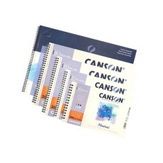 몽발 스케치북 210x297mm 수채화용지 스프링노트 사무용품