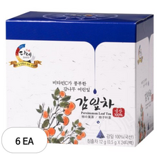 다예 감잎차 티백, 500mg, 24개입, 6개