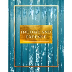 수입 및 지출 일지: 간단한 추적 장부 소규모 비즈니스를 위한 현금 회계 일지