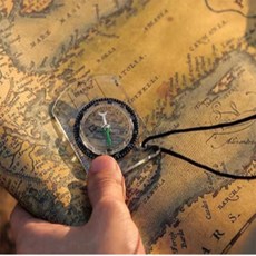 뉴우즈 등산용 휴대용 나침반 캠핑용