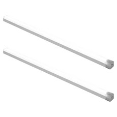 BuyChoo LED 스마트 모션 감지 무선 충전식 야간 조명 100mm, 2개, 백색