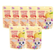 캐치티니핑 리얼과일칩 포실핑의 배칩 /동결건조 천연 과일칩 무첨가물, 15g, 7개