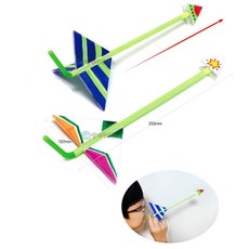 기체의이동 빨대 로케트 만들기 1인용 자연과학완구 과학실험키트 과학놀이 놀이키트, 1개