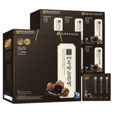 황제 흑마늘 진액 60ml x 30포 1셋트 건강 즙 효도 부모님 명절 설 추석 선물 세트, 1개