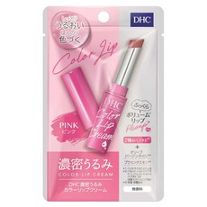 DHC 濃密保濕潤色護唇膏, 1個, 1.5g, 粉紅色