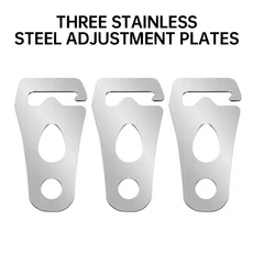 1-20개 차양 스트럿 미끄럼 방지 스테인리스 스틸 고정 버클 야외 바람줄 버클 조절 로프 액세서리, 08 3 Packs