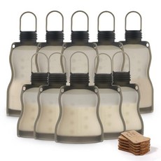 Haakaa 하카 실리콘 모유 보관팩 255g 용량 5개 / 125g, Haakaa 하카 실리콘 모유 보관팩 255g 용량 5, 1