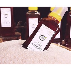 쌀 조청 국내산 쌀 100% 화학첨가물 없이 부드러운 마미스트 조청 460g 건강 조미료, 1개