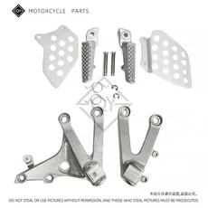 혼다 CBR600RR RR 2007 2016-2018 용 LQYL 오토바이 앞 발판 풋 페그 세트, 01 1 Set