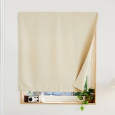 모던하우스 ON 밸크로 붙이는 암막커튼 2 size 3color 184064, 모던하우스 130x130:베이지 1장