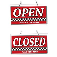 양면알림판 OPEN 체인걸이형 양면 안내판 CLOSED25 29x16cm 79000EA 1EA, 본상품