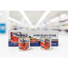 롱고바디 포모도리 필라티 토마토 홀, 800g, 4개