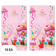 쌍계명차 티클립스 피치우롱, 20개입, 16개, 1.5g