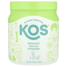 KOS 이눌린 분말 336g(11.85oz), 335g, 3개