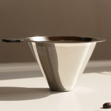 리모 핸드드립 304 스텐 커피필터 드리퍼, 단품, 1개, 250ml