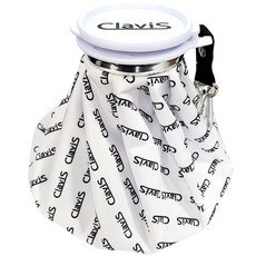 클라비스 골프 얼음 주머니 무릎 팔꿈치 냉온 찜질 아이스팩 찜질팩 아이싱 25cm 화이트, 1개