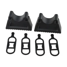 자전거정비1쌍의 자전거 핸들 바 스탠드 클립 온 안정기 역방향 주차 안정적인 유지 보수 수리 도구, 01 Gold, 01 red