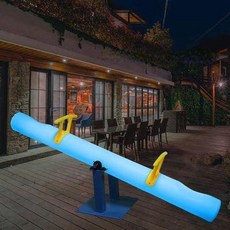 LED 시소 발광 태양열 공원 조명 포토존 글램핑장, 1개, 2.3m 태양광