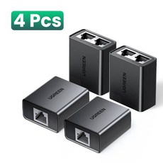 파이어와이어케이블 FIREWIRE 1394 썬더볼트 UGREEN RJ45 스플리터 인터넷, 러시아_4Pcs, 4PCS
