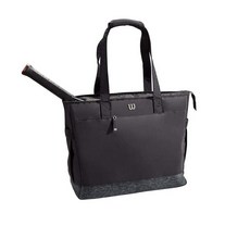 WILSON 여성용 테니스 가방 블랙. 토트