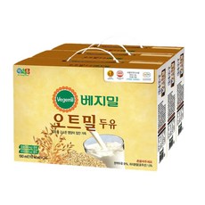 베지밀 오트밀 두유 190ml x 24입 x 3, 72개