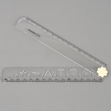 접이식 자 30cm 접이식자 플라스틱자 문구자 학용품자 캐릭터자 30cm자LmV, 1개, 상세페이지 참조