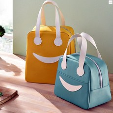 보온보냉 캐쥬얼 장바구니 소풍 간식 야식가방 1개, 민트-M