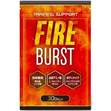 FIRE BURST L-카르니틴 BCAA 사프리 태블릿 엄선 소재 분, 1개