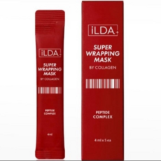 ILDA 일다 슈퍼 랩핑 마스크 바르는 콜라겐 물광 마스크팩 ( 4ml X 5포 ), 5개, 5개입