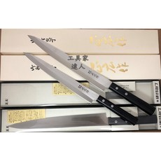 工具家達人 日本製 正廣左手ST生魚片刀 柳刃 左手專用 生魚片處理刀具, 1個, 左手240mm 柳刃, Black