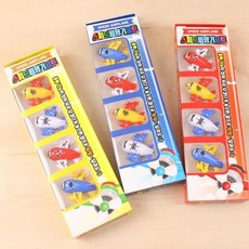 작동비행기완구세트 어린이미니비행기 4개입