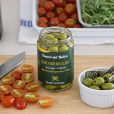 떼레 인 피오레 노첼라라 그린 올리브 320g