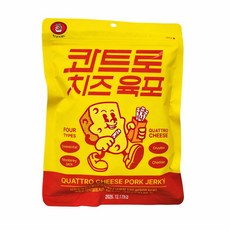 코주부 콰트로 치즈 육포, 1개, 120g