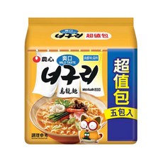 農心 爽口海鮮烏龍麵 (五入) - 韓國進口袋裝泡麵