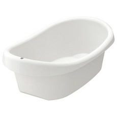 렛삼 유아용욕조 화이트/그린, 화이트