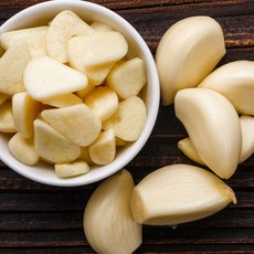 국내산 깐마늘 1kg 소/중/대, 02번 덜매운 깐마늘 중 1kg, 1개
