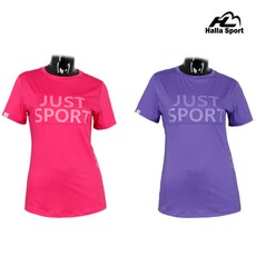 HALLA SPORT 여성 포르 티셔츠 (기능성스판)
