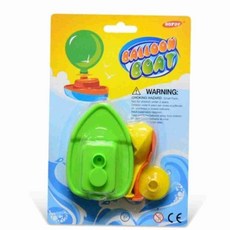 풍선보트 6.5x9cm 3살아기장난감