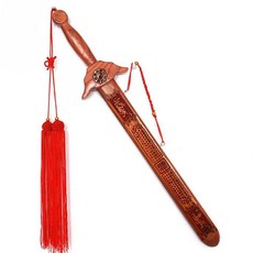 합격 부적 무속 소품 정통 코스튬 복숭아나무칼 행운 비방 1. 30CM 바이푸칠성검, 4. 60CM 백복수장수칠성검