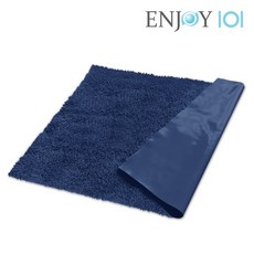ENJOY101 矽膠布止滑地墊 超薄快乾款, 普魯士藍, 1個