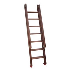 원목 다락방 사다리 침실 계단 이층 원목색 목재 접이식, 6. 원목 6단 길이 1.75m, 6단 1.75m 통나무 사다리
