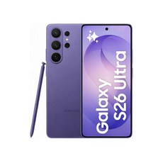 [삼성 감사 페스티벌] 삼성전자 갤럭시 S26 Ultra 자급제 SM-S948N, 코발트 바이올렛, 512GB