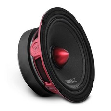 DS18 PRO-X6.4BM 라우드스피커 - 16.5cm(6.5인치) 미드레인지 레드 알루미늄 불릿 최대 500W 250W RMS 4옴 자동차 또는 트럭 스테레오 사운드, 클래식_8옴 | 10인치, 8옴