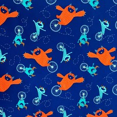 【禾季Her-Ji】台灣製 輕巧型專業透氣防水墊 柔軟親膚透氣舒適 尿布墊 看護墊 多功能用途 重複使用, 1個, 單車小精靈,Ｌ- 150x180cm 雙人床, 1